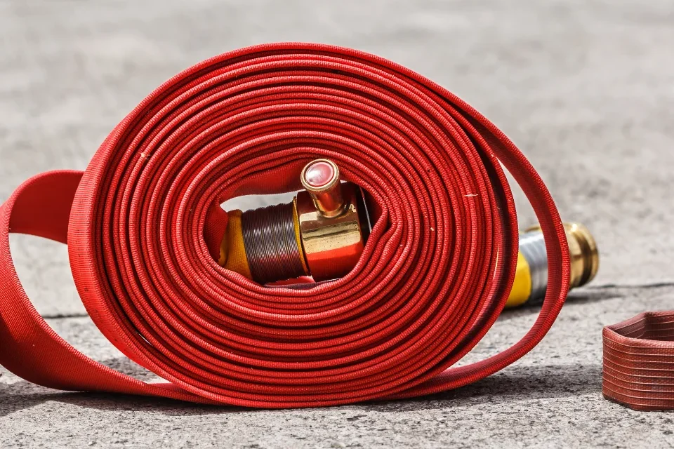 Lexus hose in fire fighting system