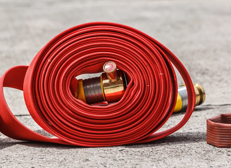 Lexus hose in fire fighting system